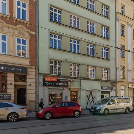 公寓 Kazimierz One-bedroom For Office Starowislna By Renters 克拉科夫
